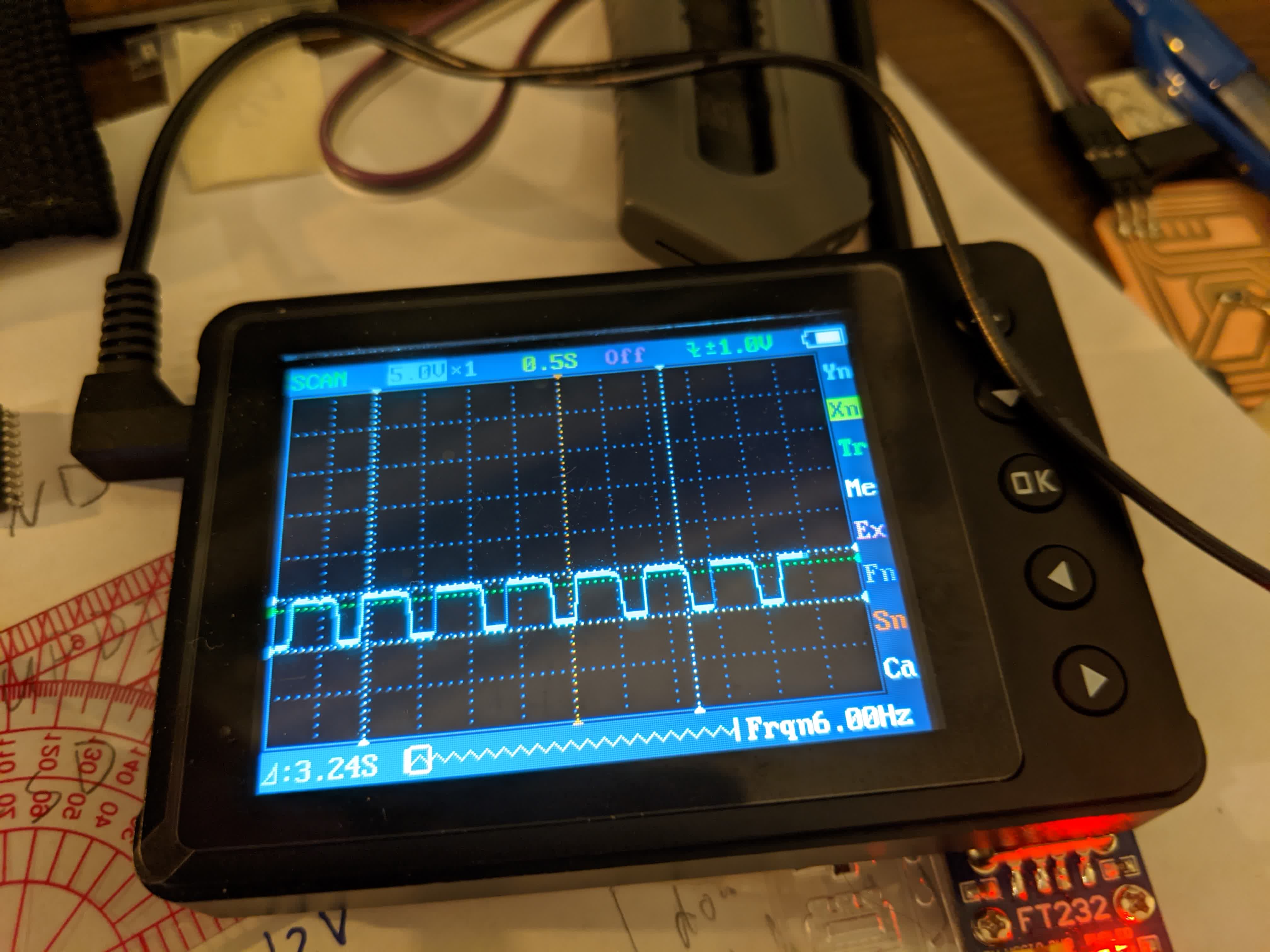 motor board signal with light